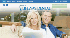 Desktop Screenshot of lifewaydentistry.com